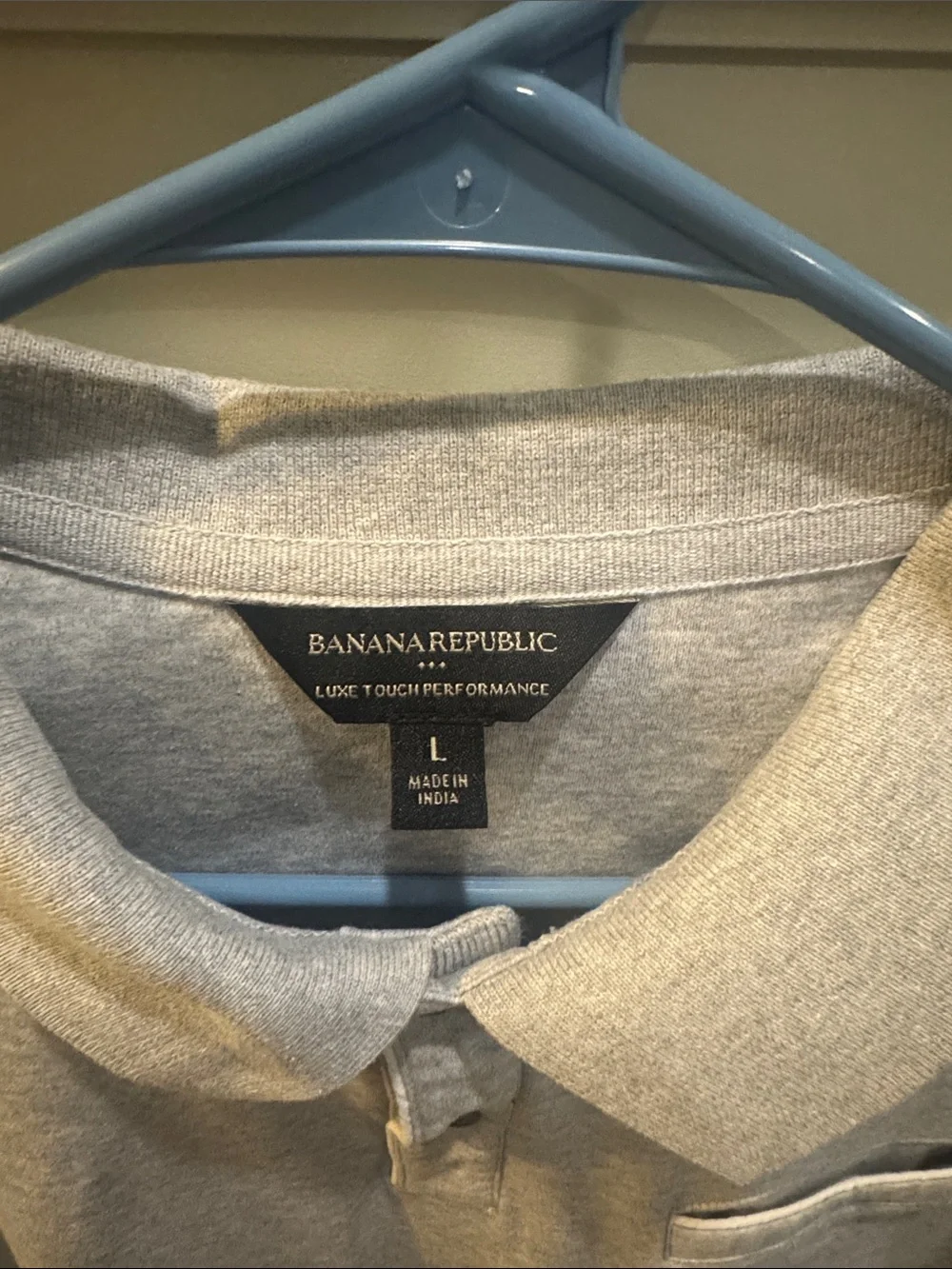 2 for 1 DEAL- Banana Republic Men's Polo Pack — Black & Light Gray